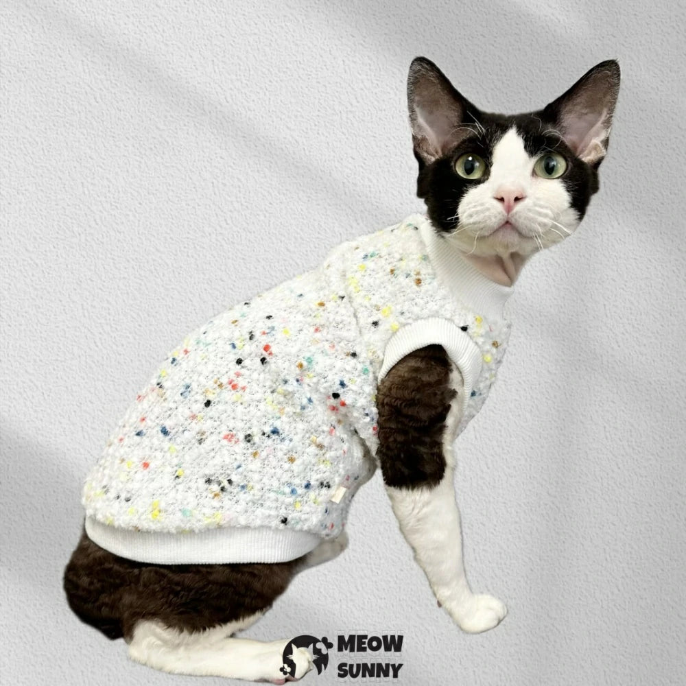 Hairless cat autumn and winter short-sleeved knitted sweater