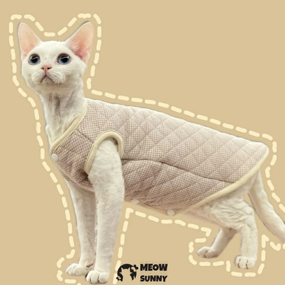Hairless cat clothes home clothes vest