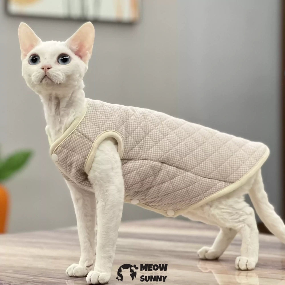 Hairless cat clothes home clothes vest