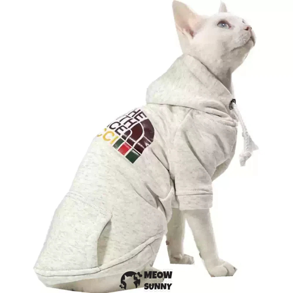 Hairless cat clothes plus velvet warm cotton sweatshirt