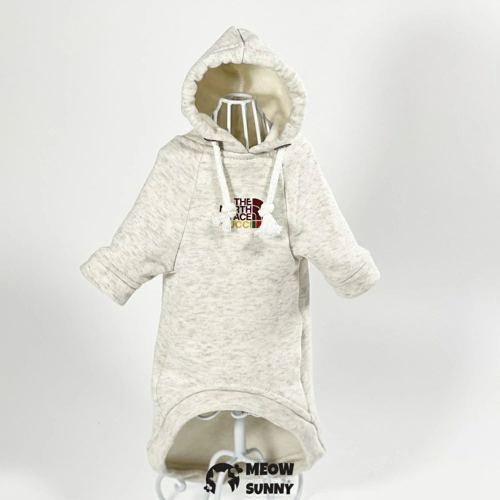 Hairless cat clothes plus velvet warm cotton sweatshirt