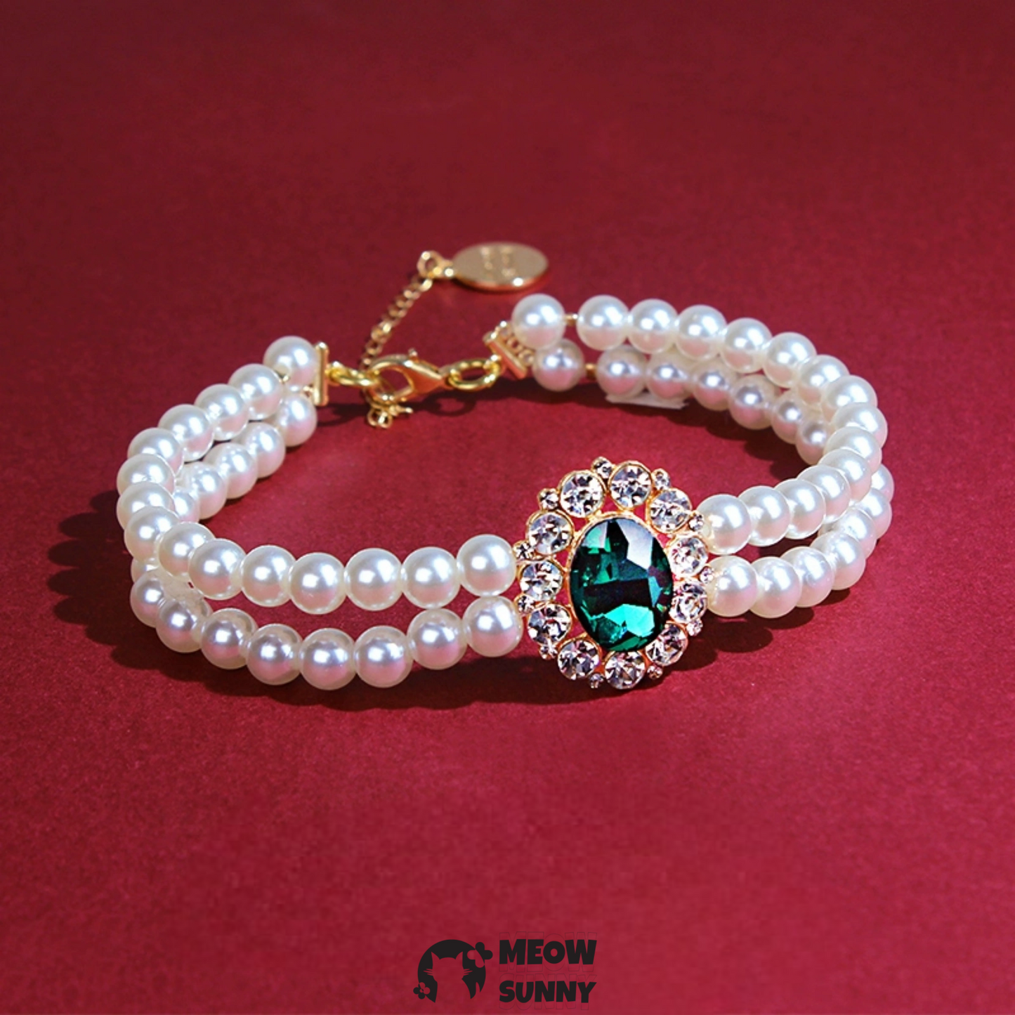 Pet Dog & Cat Perals Beads Necklace Collar