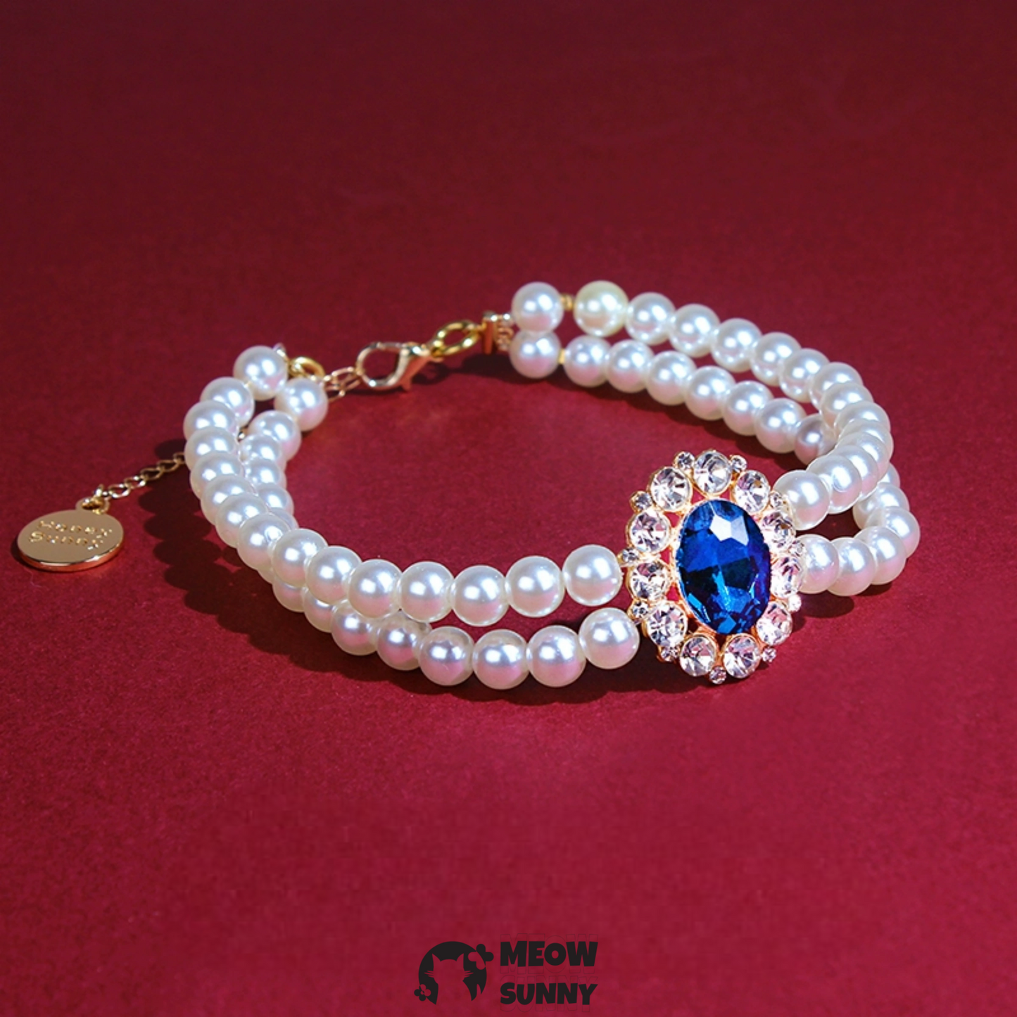 Pet Dog & Cat Perals Beads Necklace Collar