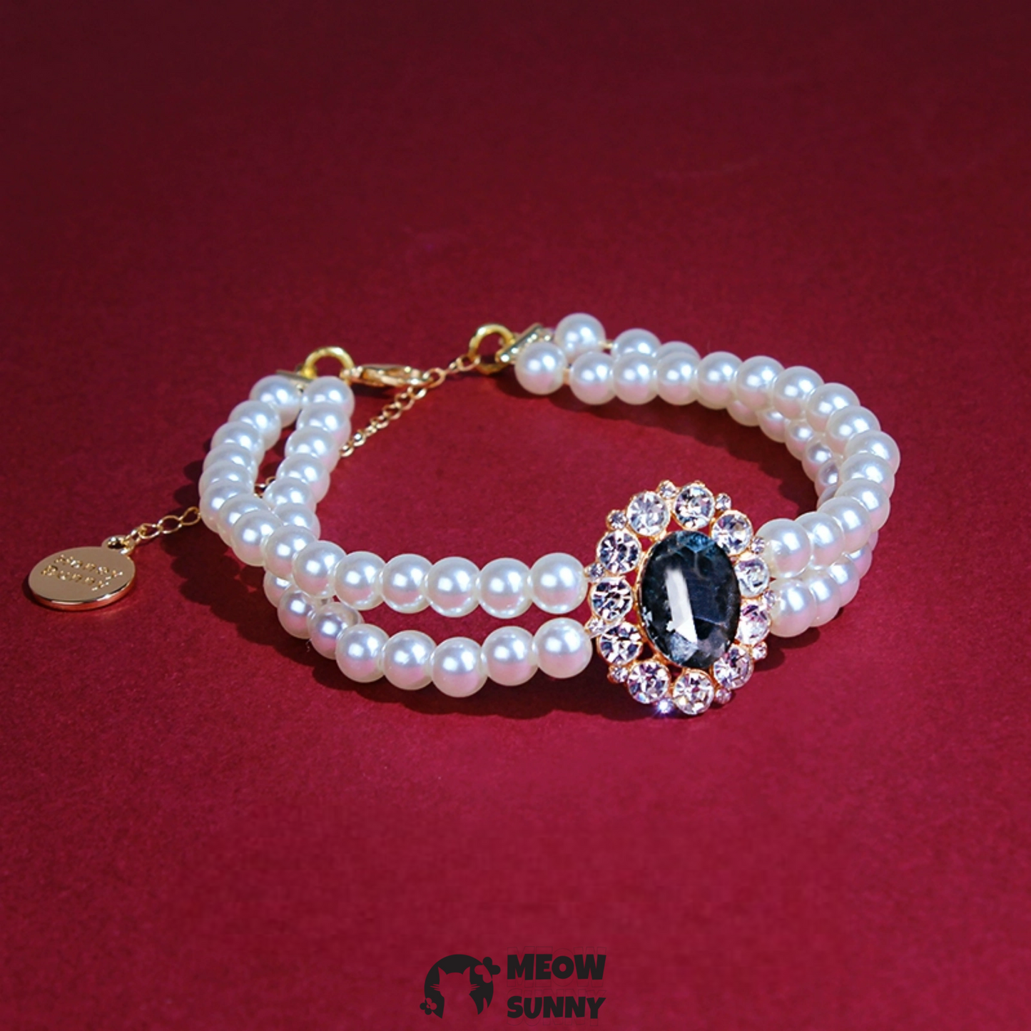 Pet Dog & Cat Perals Beads Necklace Collar