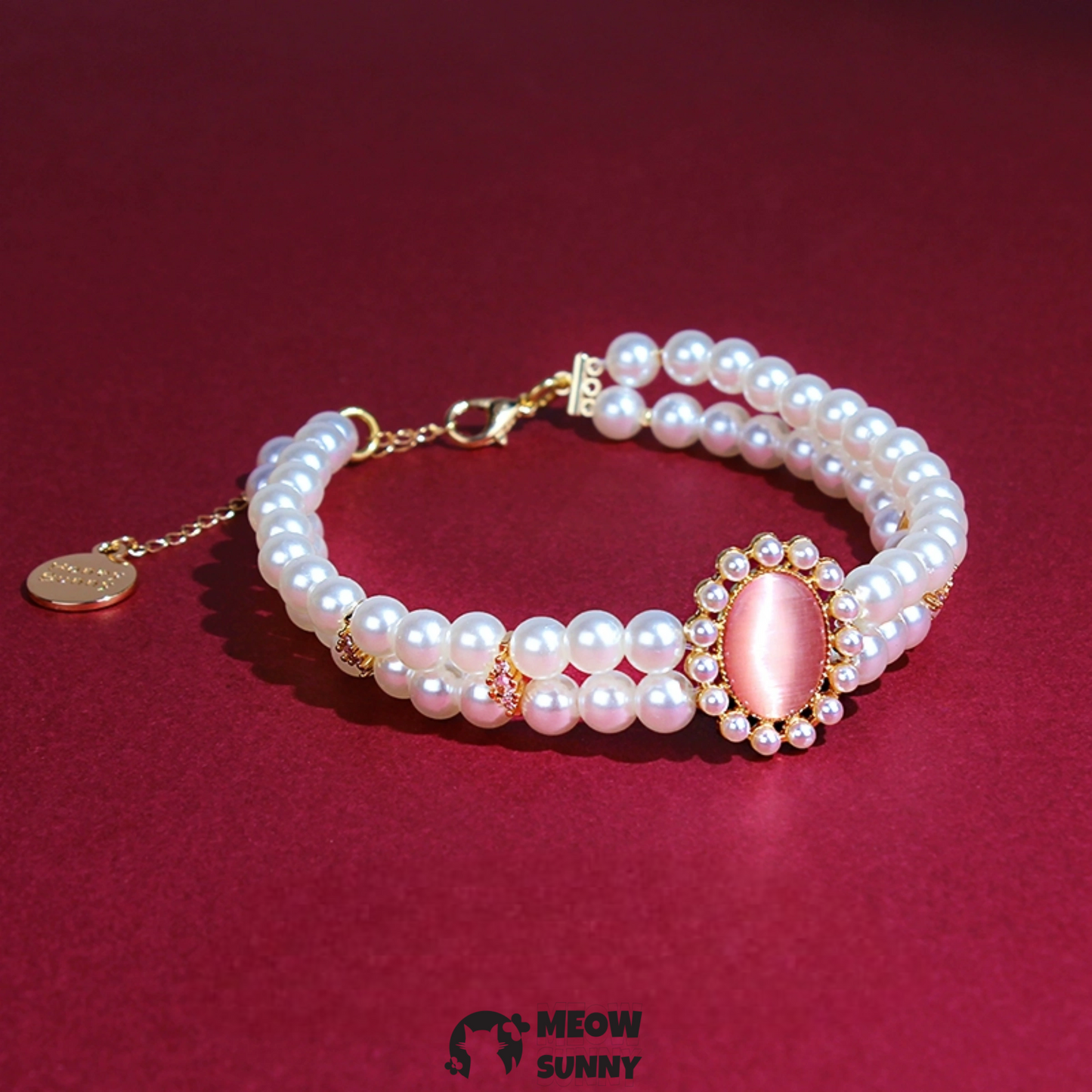 Pet Dog & Cat Perals Beads Necklace Collar