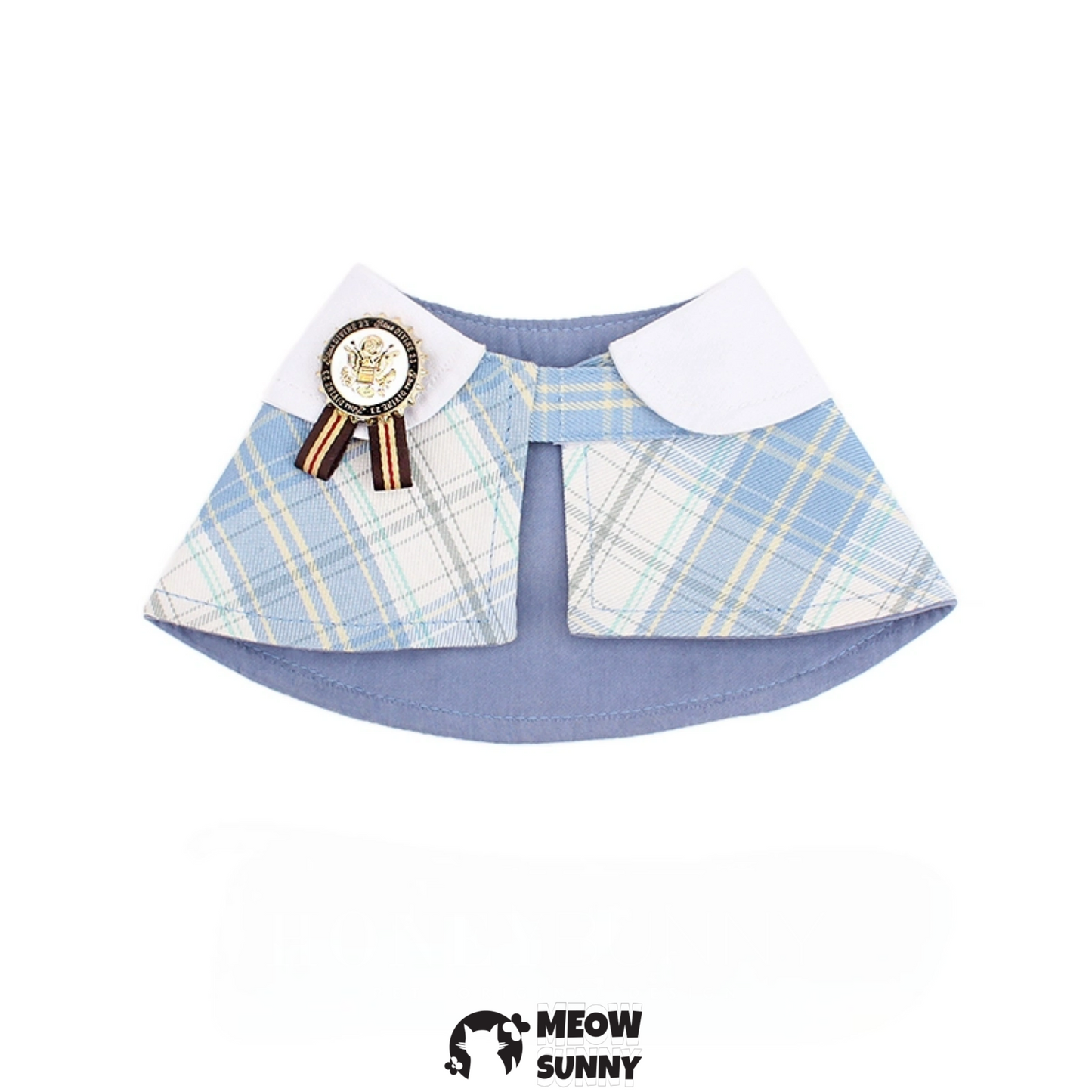 Elegant Dog & Cat Cape Plaid Holiday Pajama