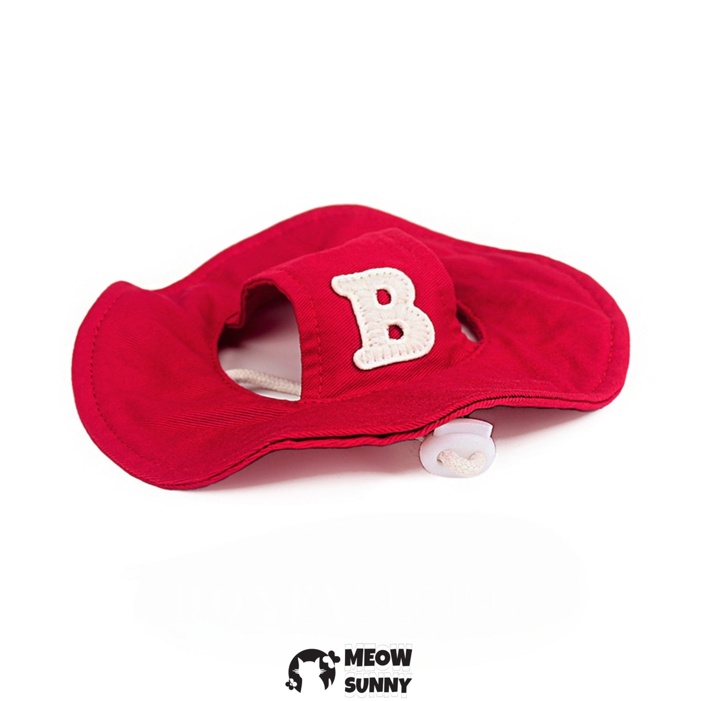 Simple UPF 50+ Alphabet B Cat and Dog Hat