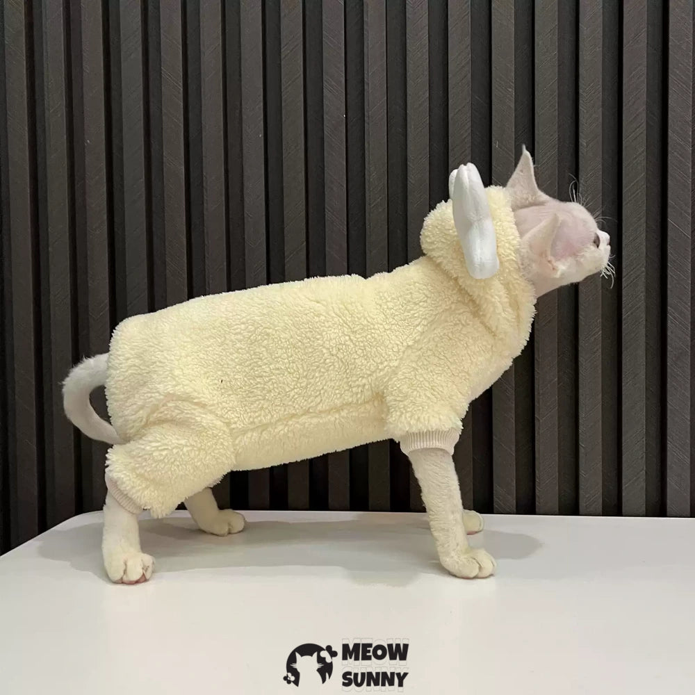 Little Bee Design Sphynx Hairless Cat Clothes Cute Breathable