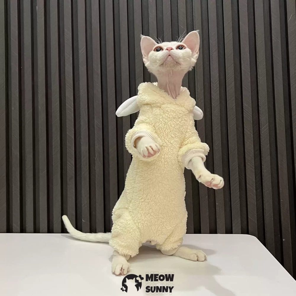 Little Bee Design Sphynx Hairless Cat Clothes Cute Breathable