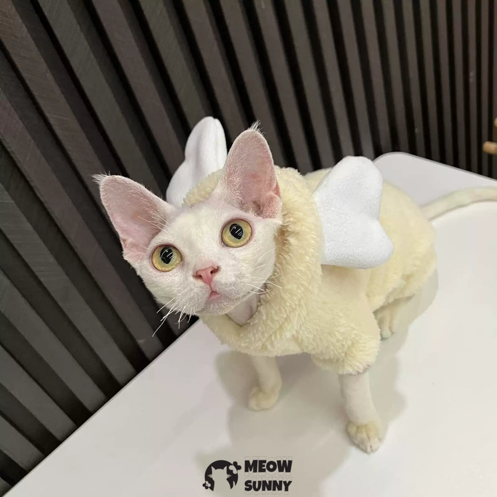 Little Bee Design Sphynx Hairless Cat Clothes Cute Breathable