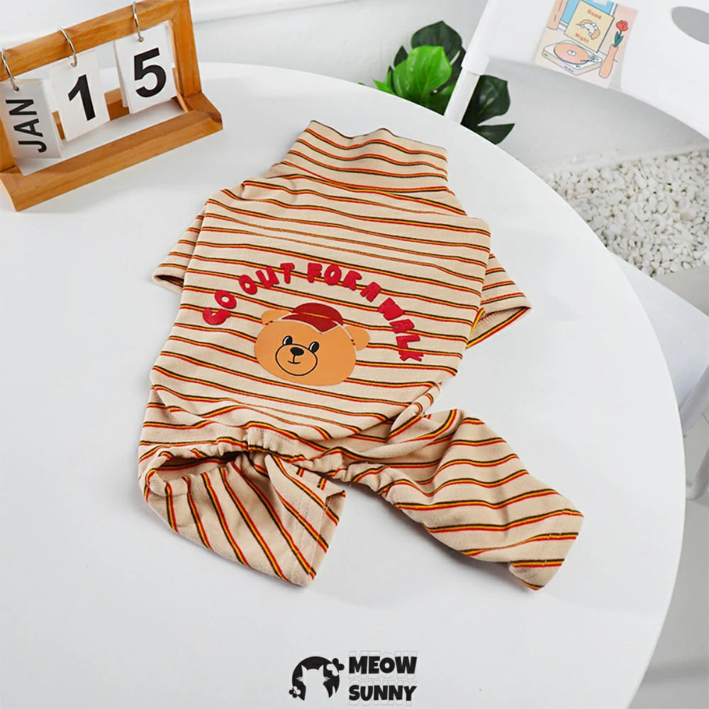 New Corgi anti-shedding jumpsuit autumn clothes