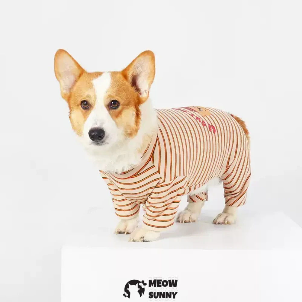 New Corgi anti-shedding jumpsuit autumn clothes