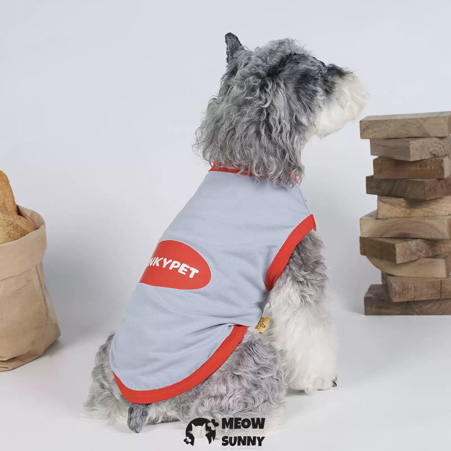 Outdoor simple summer thin dog comfortable fashion vest