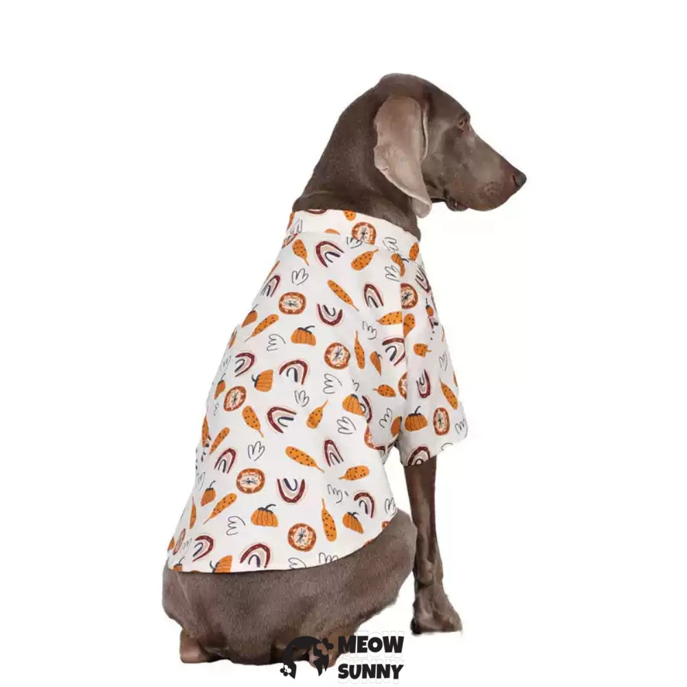 Pet Clothing Breathable and Cool Beach Style Big Dog Boy and Girl Shirt