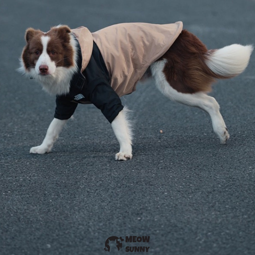 Pet Outdoor Sports Jacket Reversible Dog Winter Coat 2-110lbs