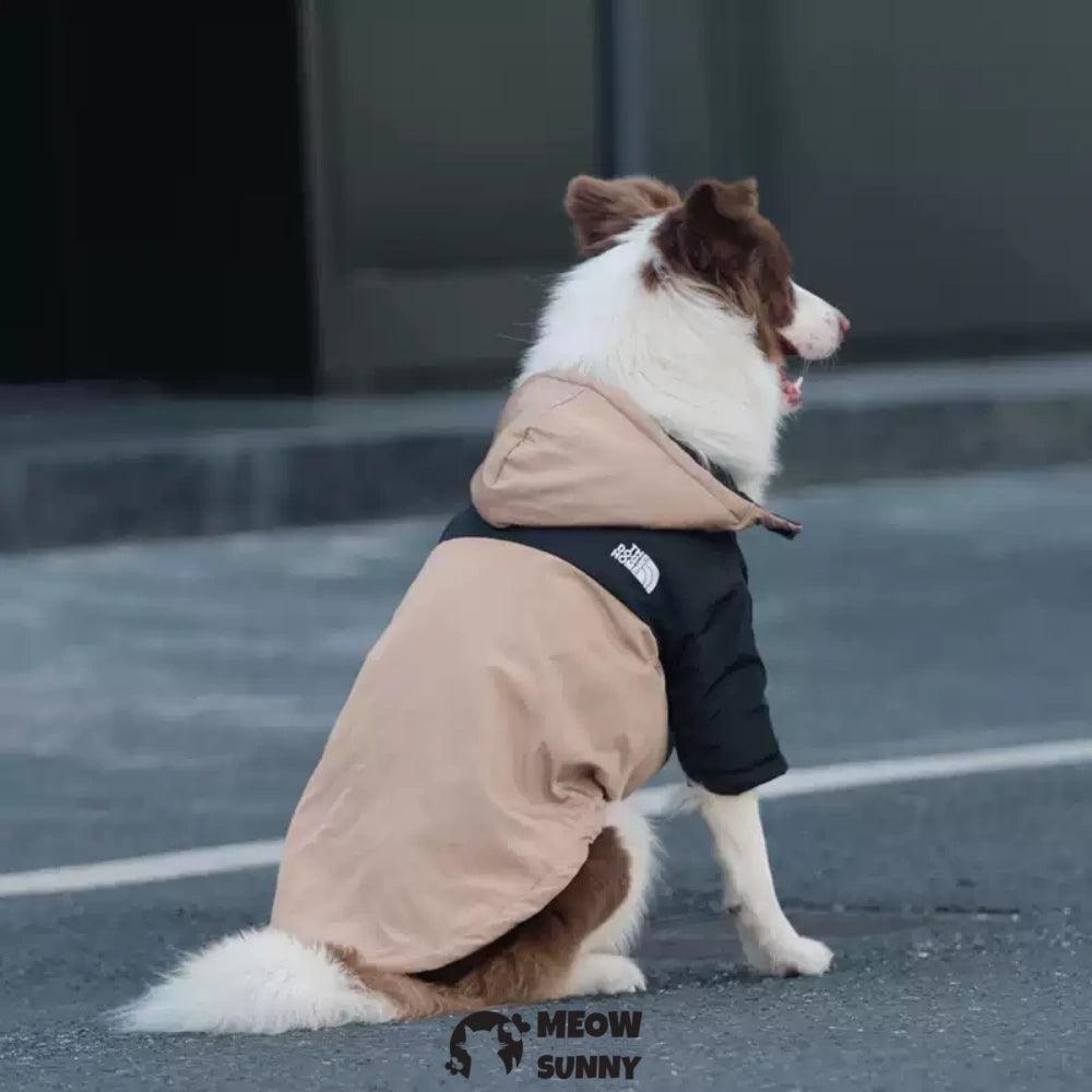 Pet Outdoor Sports Jacket Reversible Dog Winter Coat 2-110lbs