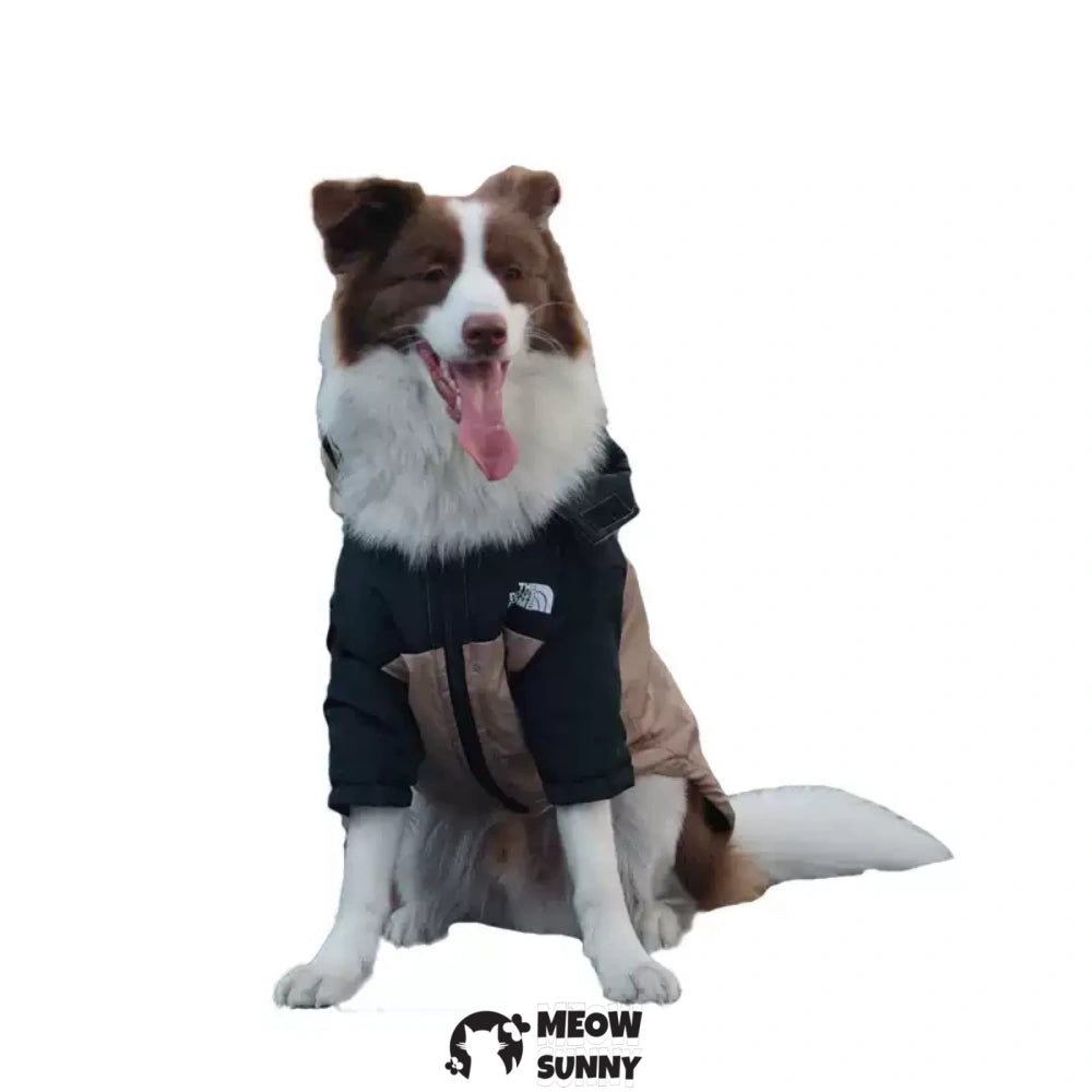 Pet Outdoor Sports Jacket Reversible Dog Winter Coat 2-110lbs