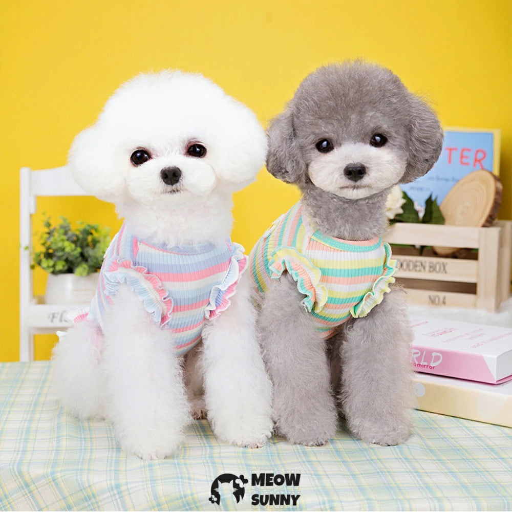 Pet Tutu Skirt Puppy Summer Dresses Suitable for Small Medium Dog
