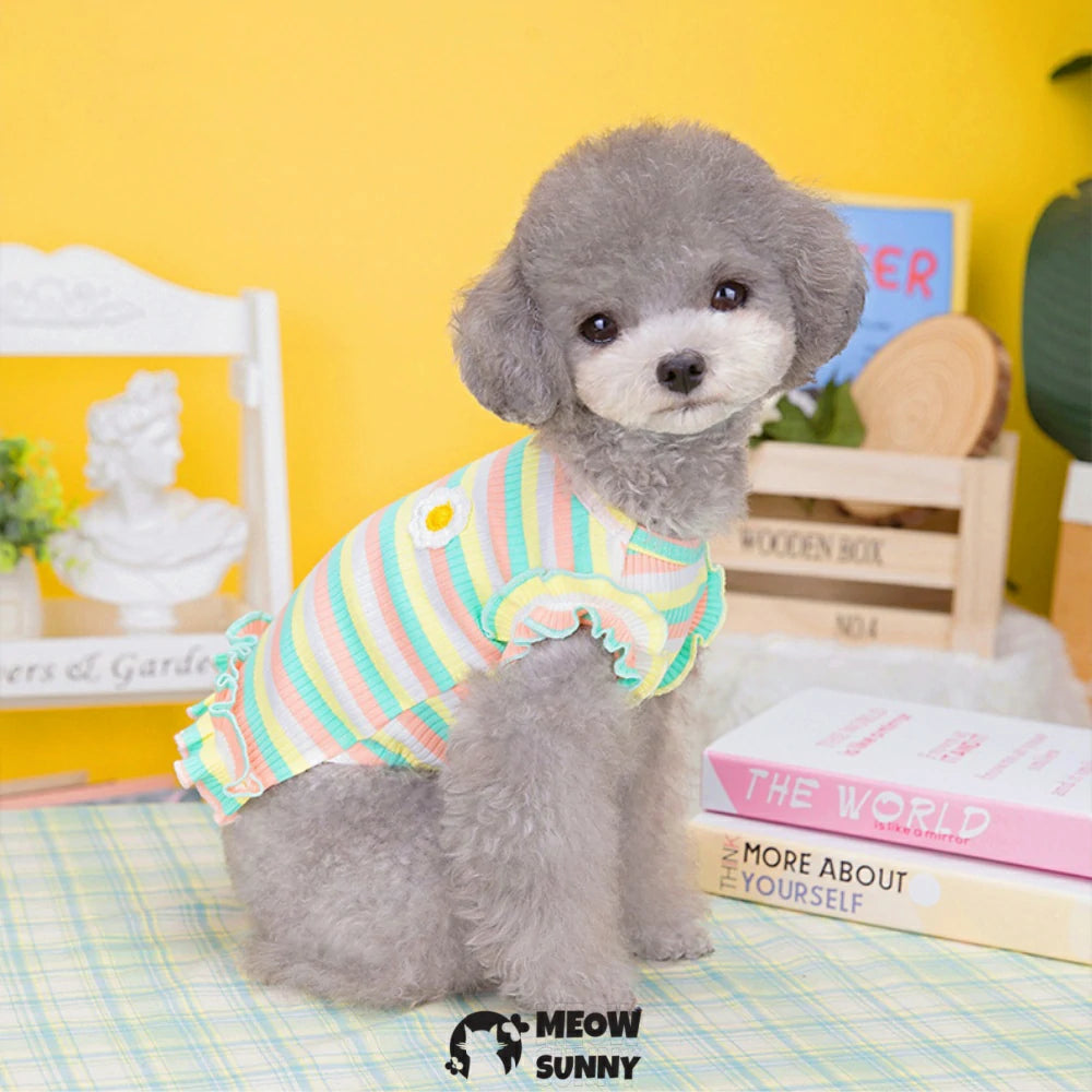 Pet Tutu Skirt Puppy Summer Dresses Suitable for Small Medium Dog