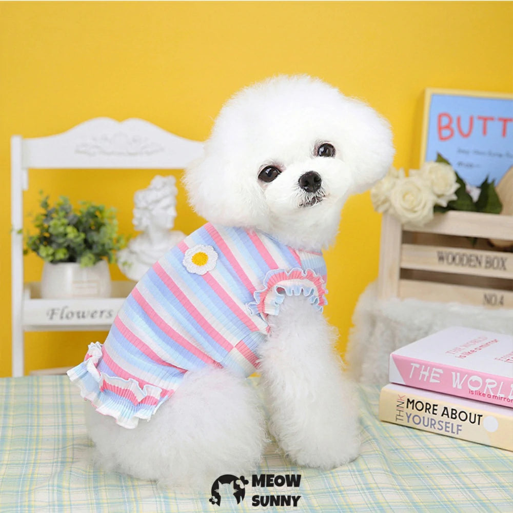 Pet Tutu Skirt Puppy Summer Dresses Suitable for Small Medium Dog