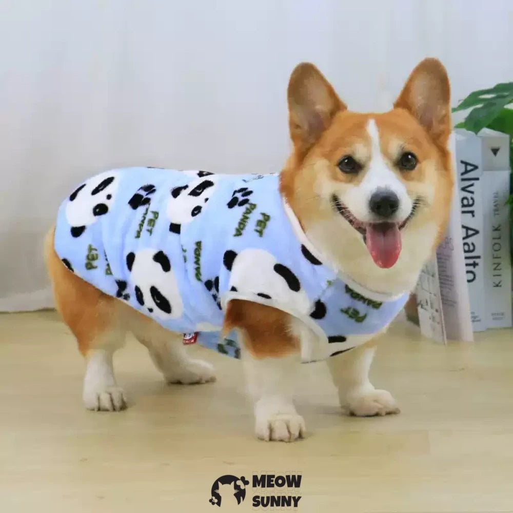 Pet dog vest autumn corgi teddy medium-sized dog warm clothes