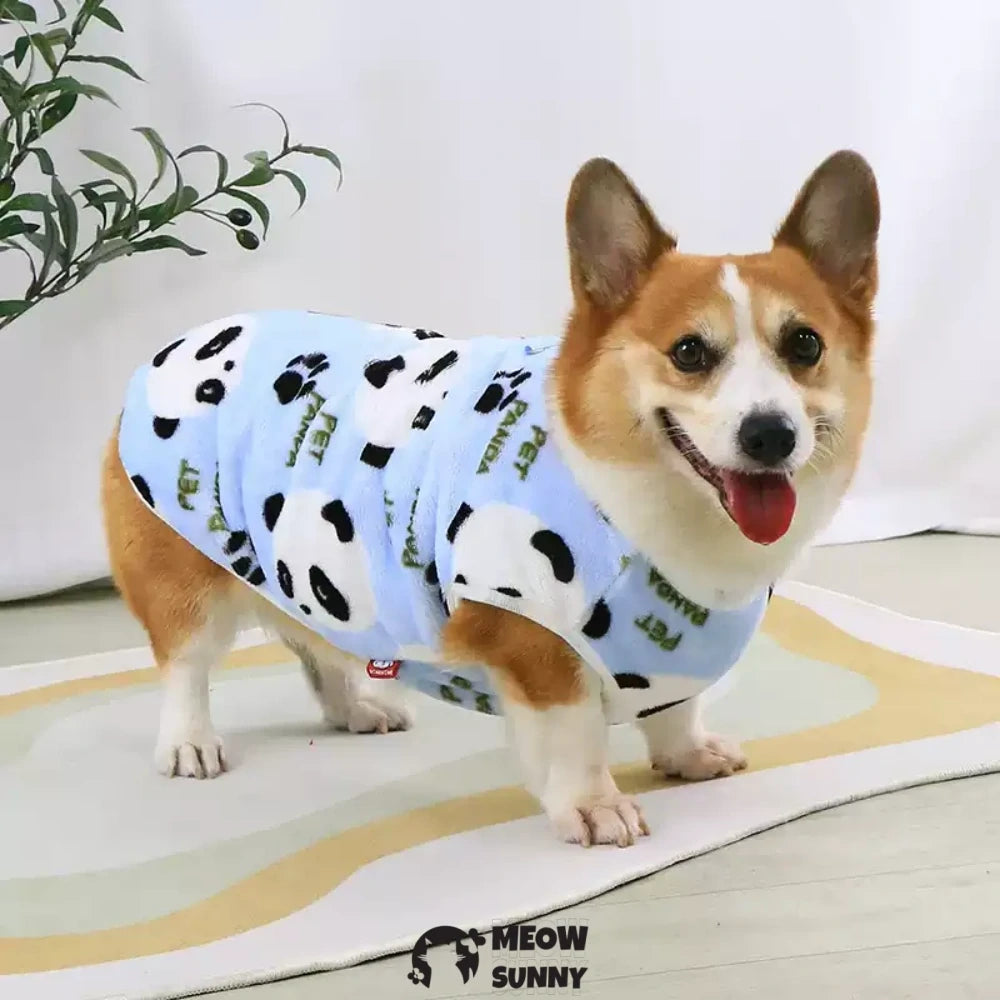 Pet dog vest autumn corgi teddy medium-sized dog warm clothes