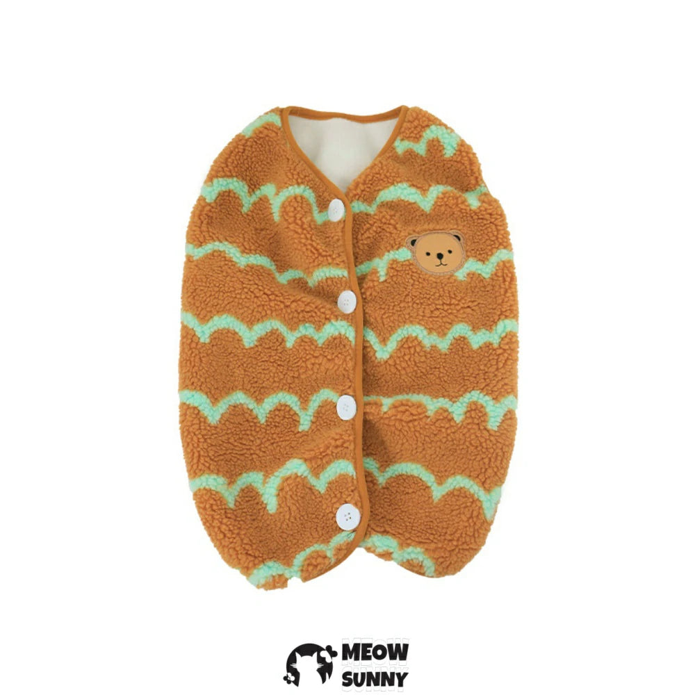 Pet dog vest cute corgi teddy small and medium dog vest
