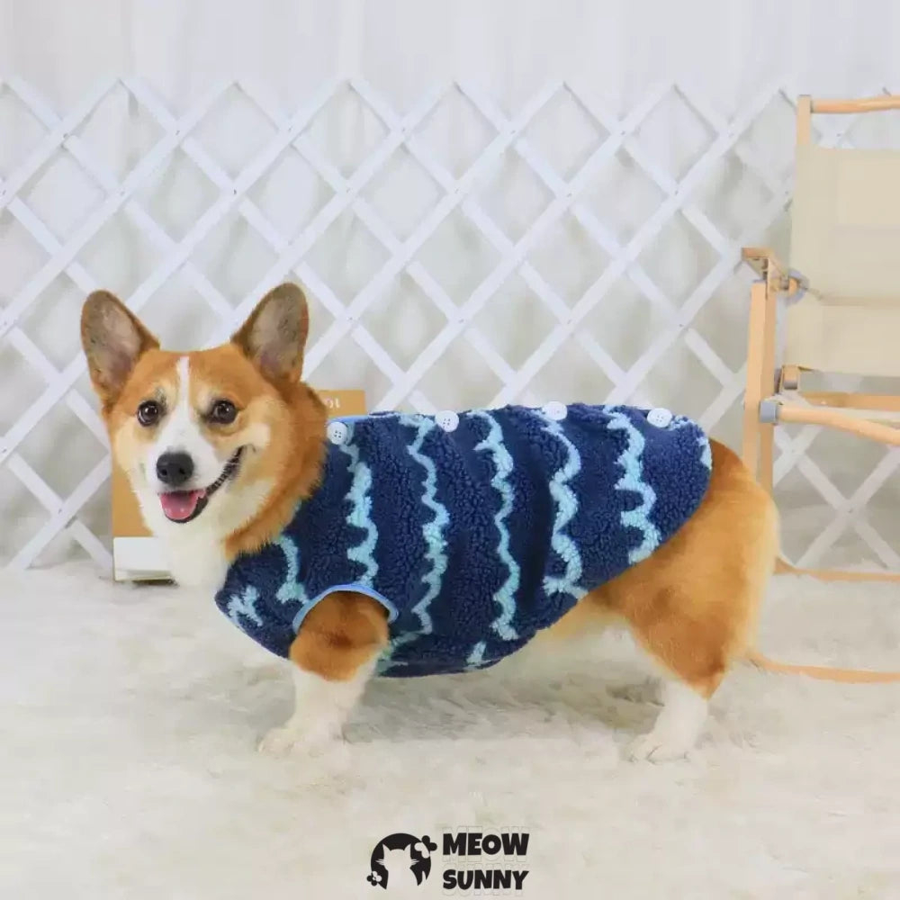Pet dog vest cute corgi teddy small and medium dog vest