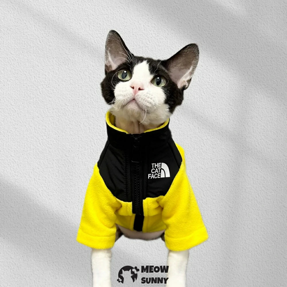 Polar Fleece Hairless Cat Sweater Winter Sphynx German Clothes