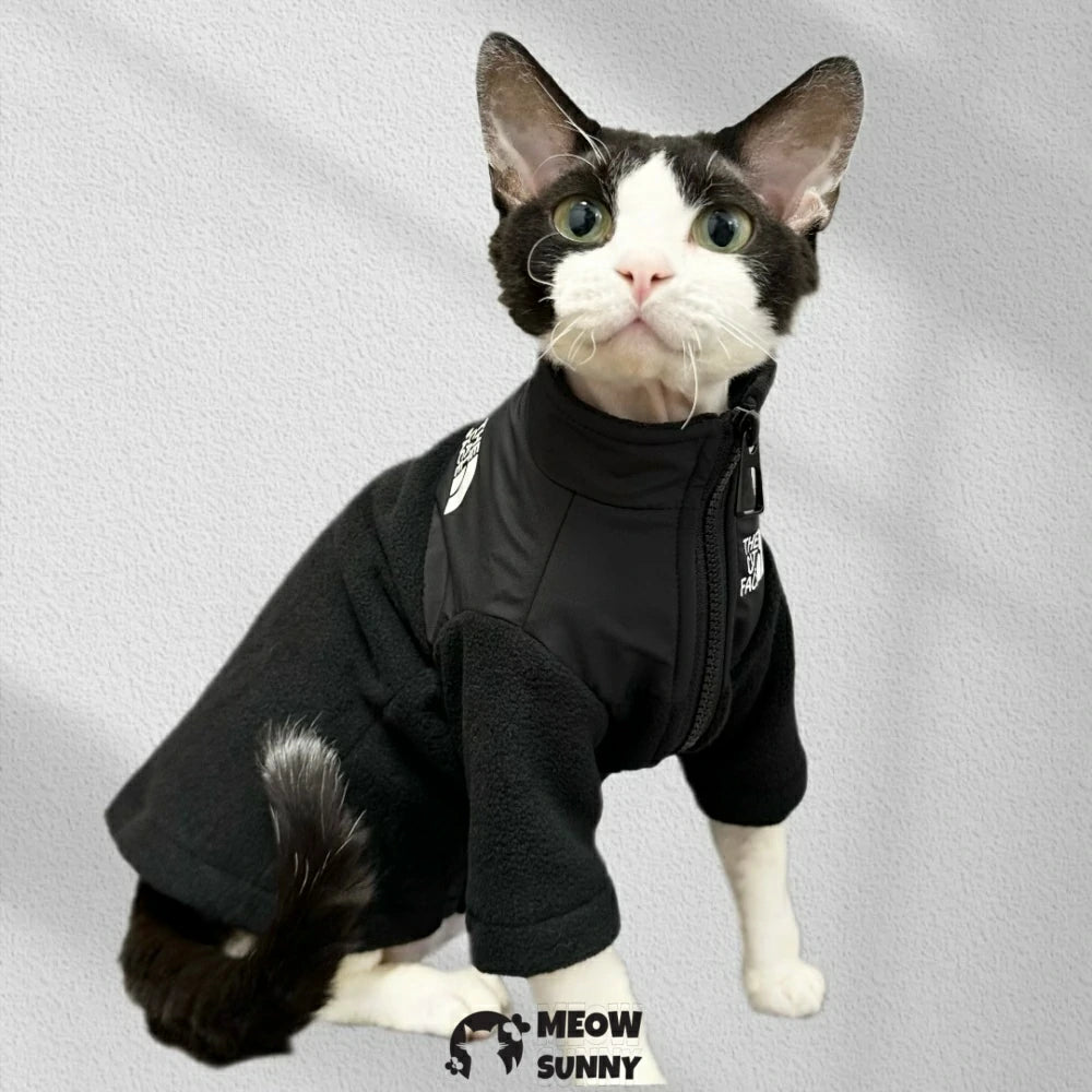 Polar Fleece Hairless Cat Sweater Winter Sphynx German Clothes