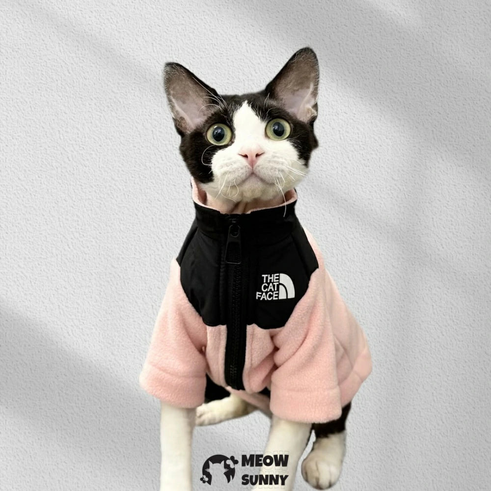 Polar Fleece Hairless Cat Sweater Winter Sphynx German Clothes