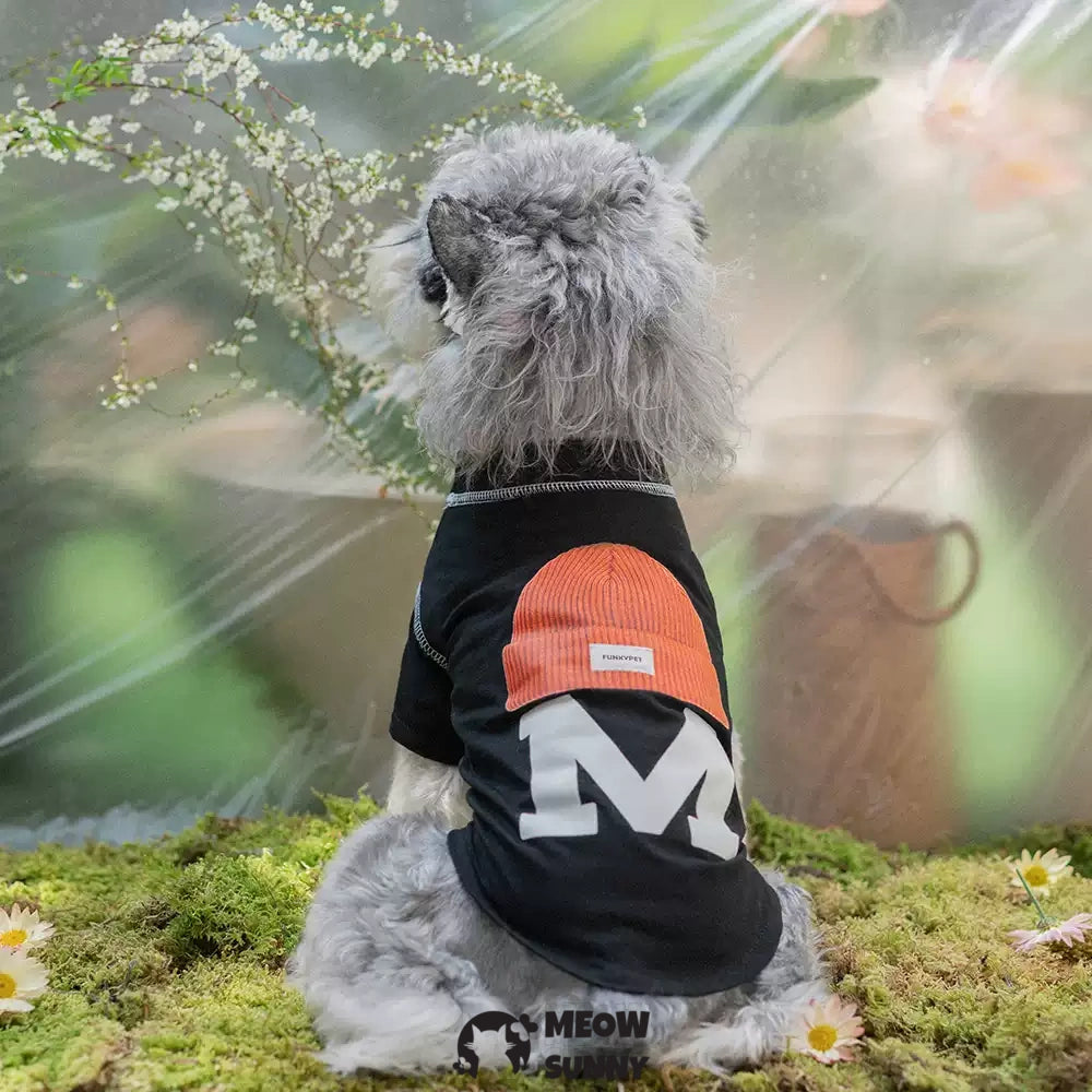 Popular Hip Hop Summer Thin Dog Comfortable Fashion T-shirt
