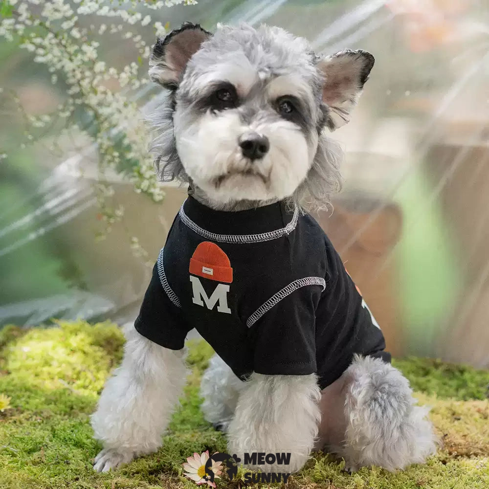 Popular Hip Hop Summer Thin Dog Comfortable Fashion T-shirt