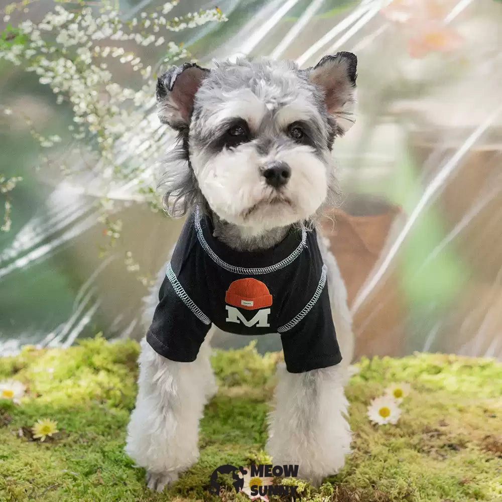 Popular Hip Hop Summer Thin Dog Comfortable Fashion T-shirt
