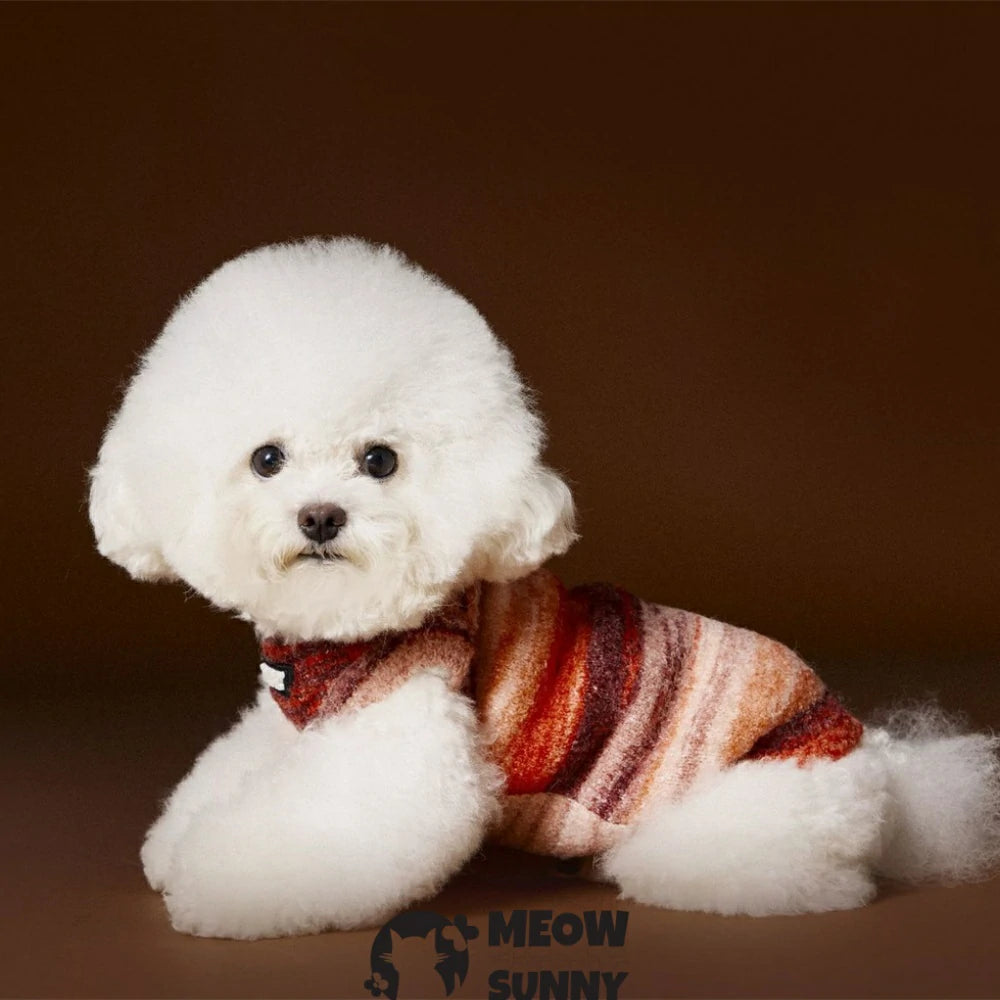 Puppy Clothes Sleeveless Sweater Vest