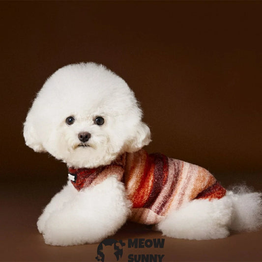 Puppy Clothes Sleeveless Sweater Vest