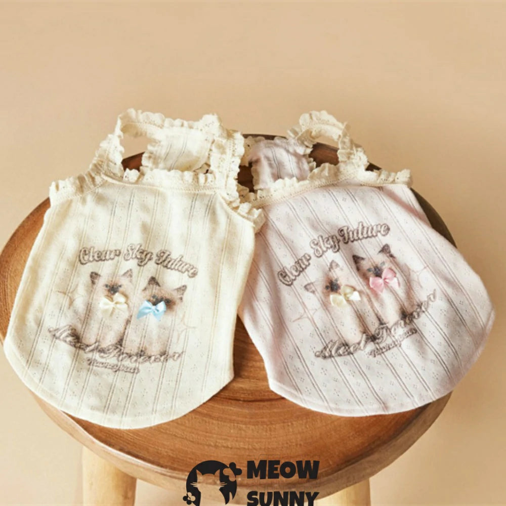 Puppy Summer Thin Vest Tank Top