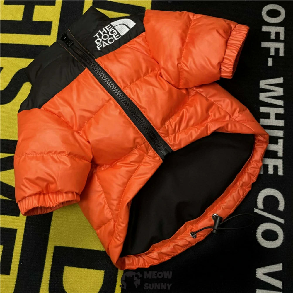 Puppy autumn and winter thick warm all-match down jacket