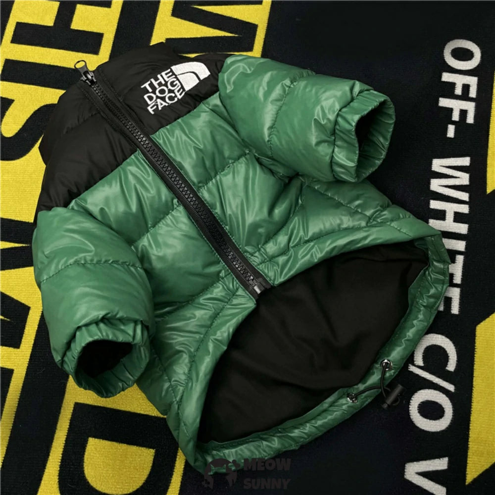 Puppy autumn and winter thick warm all-match down jacket