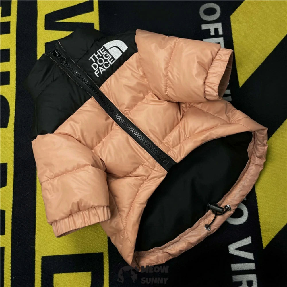 Puppy autumn and winter thick warm all-match down jacket