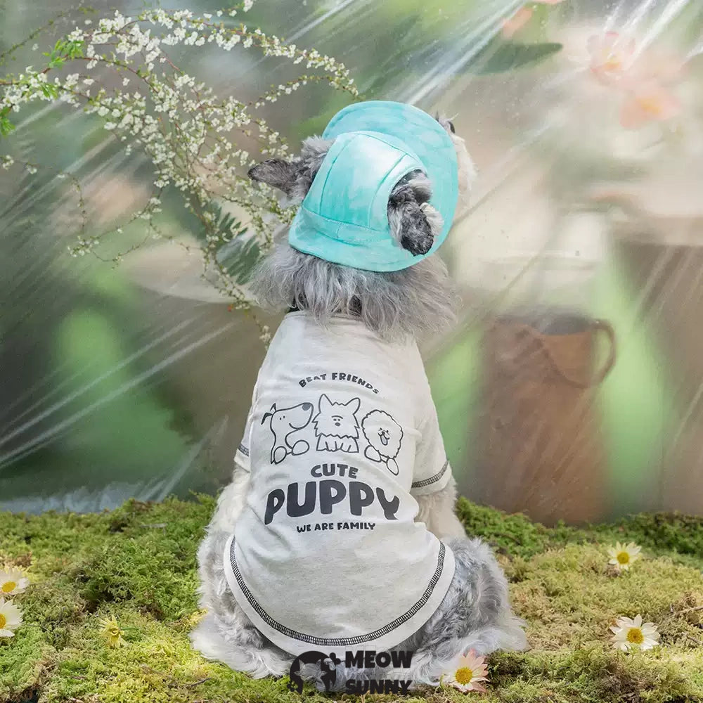 Puppy friend summer thin dog comfortable fashion T-shirt