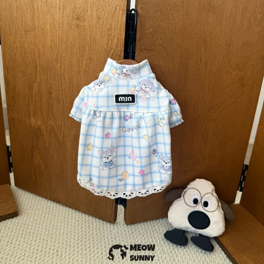 Puppy home clothes pet clothes bottoming shirt autumn style
