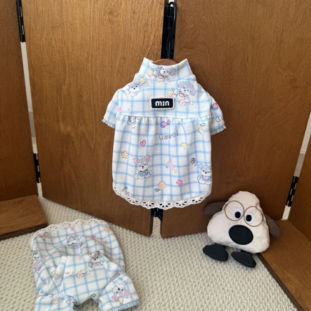 Puppy home clothes pet clothes bottoming shirt autumn style