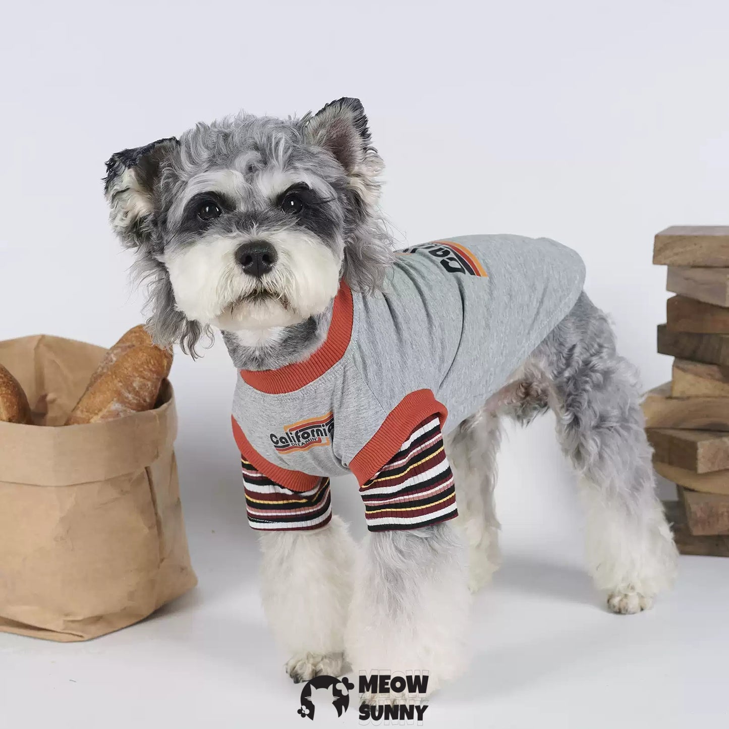 Retro Popular Summer Thin Dog Comfortable Fashion T-shirt