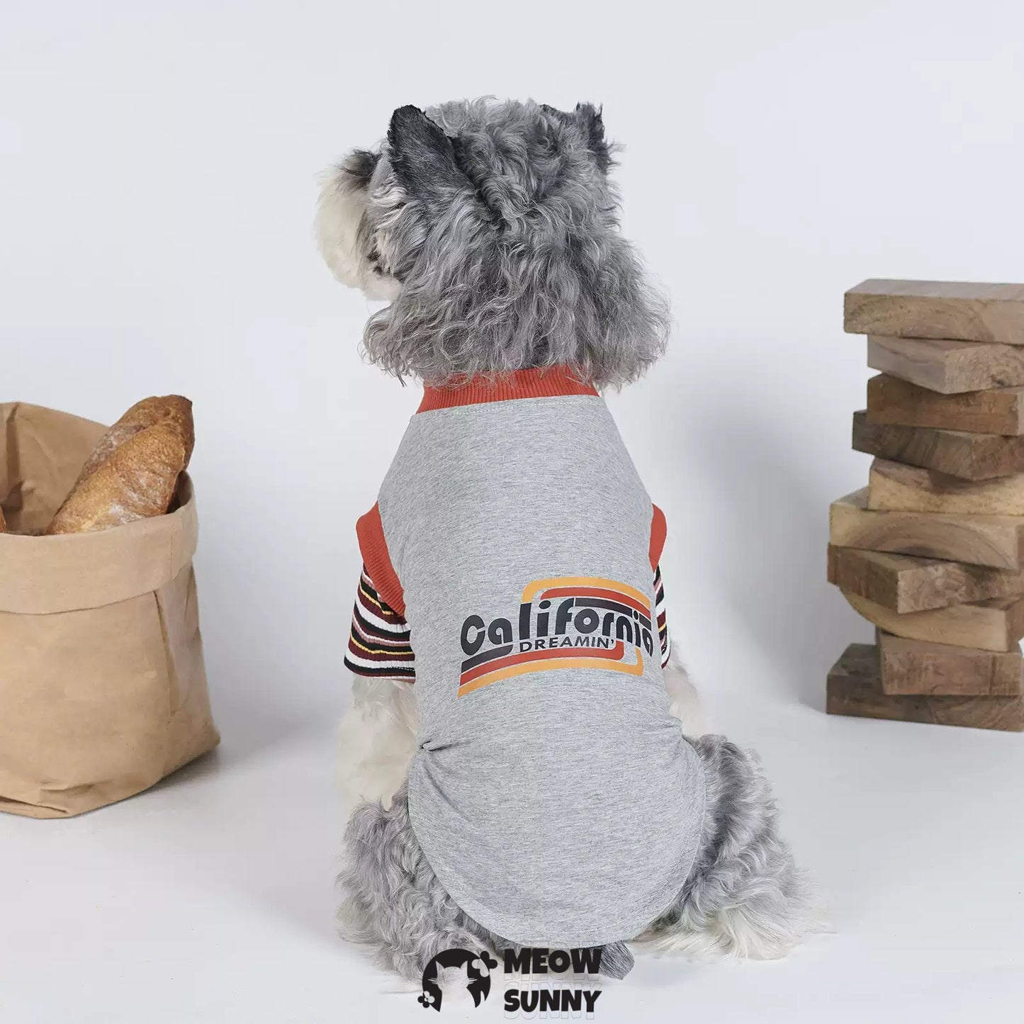 Retro Popular Summer Thin Dog Comfortable Fashion T-shirt