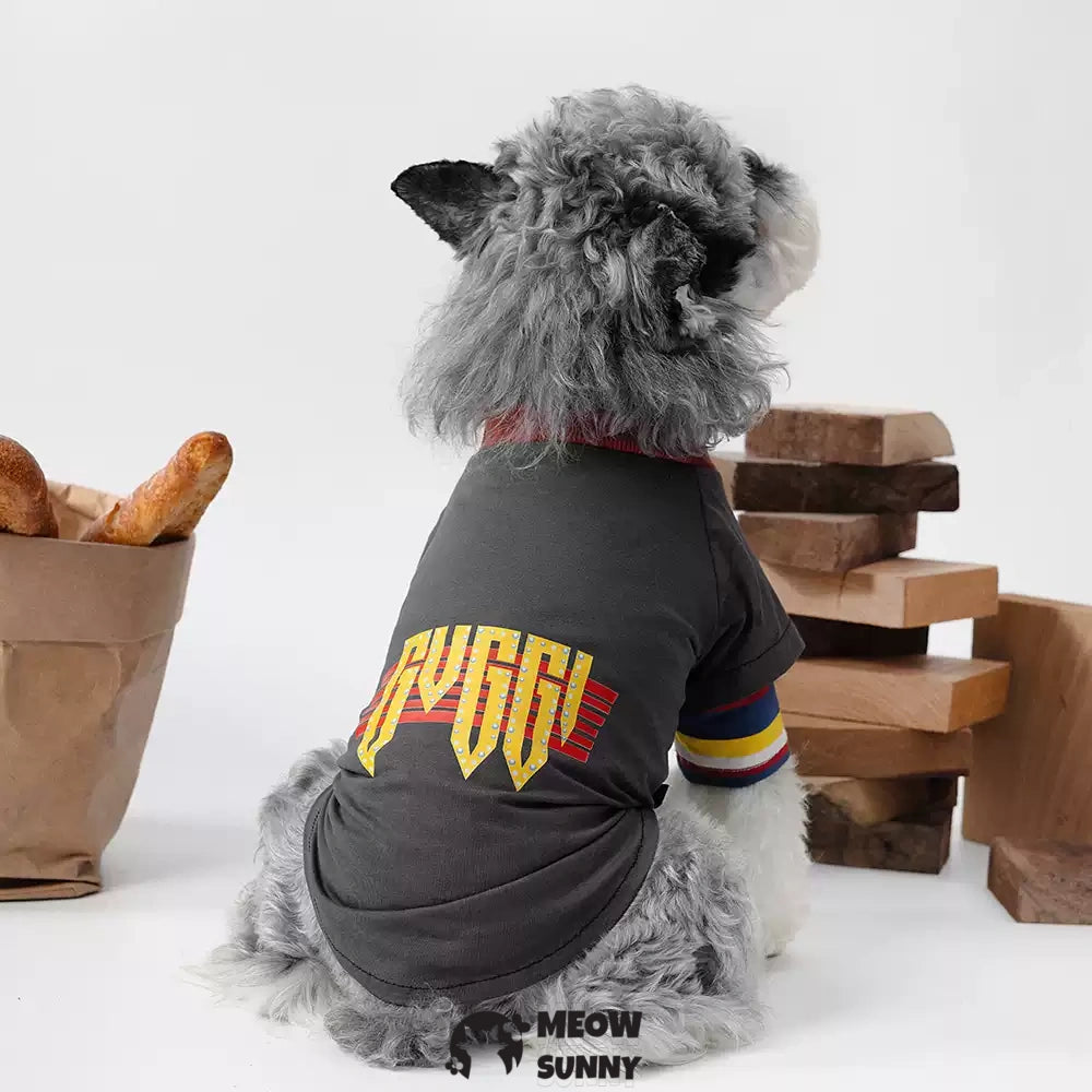 Retro popular summer thin comfortable fashion pet stitching long sleeve