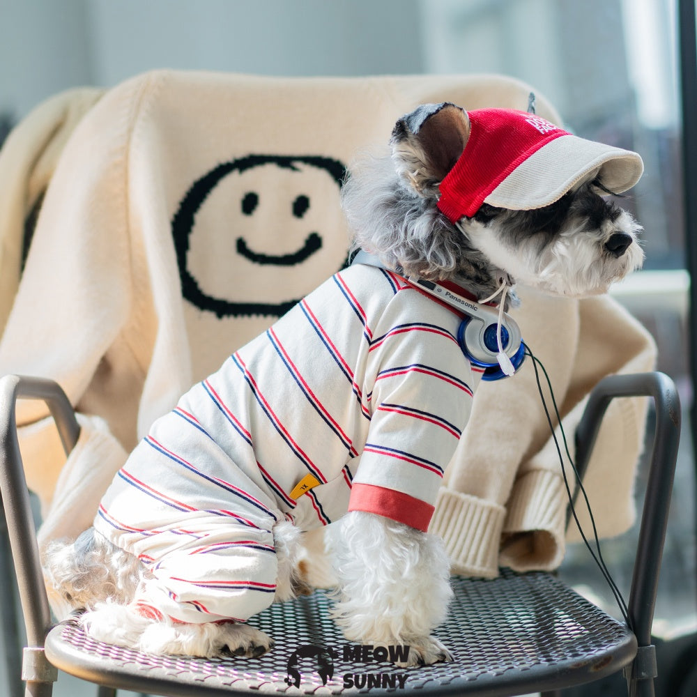 Simple popular summer thin comfortable and fashionable dog jumpsuit