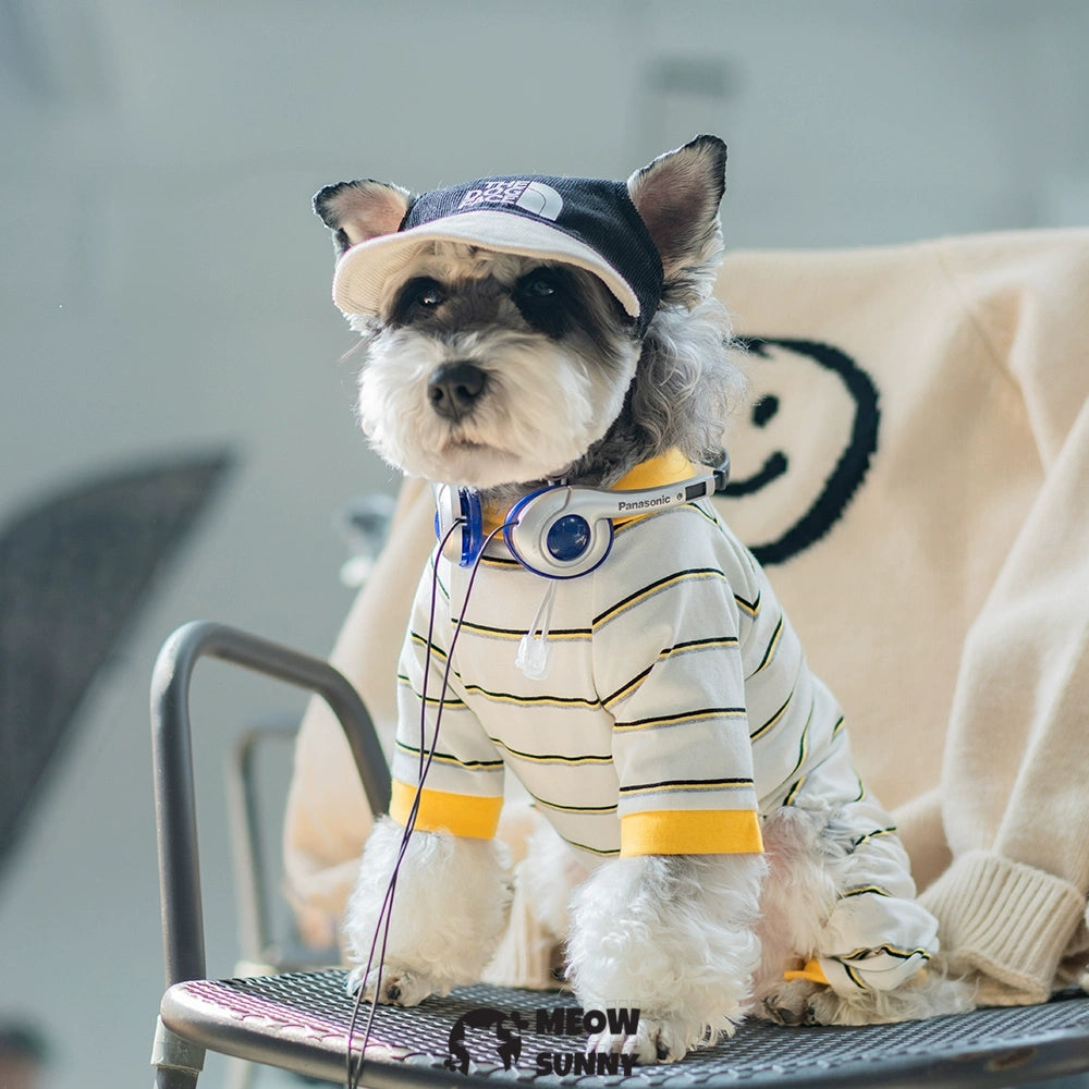 Simple popular summer thin comfortable and fashionable dog jumpsuit