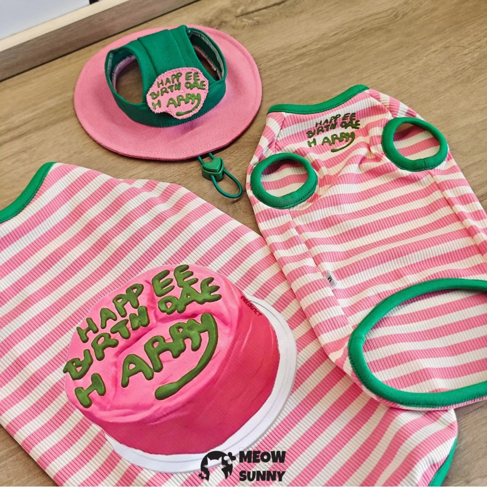 Sphynx Cat Clothes with sun hat - Soft Hairless Shirt With Sleeves
