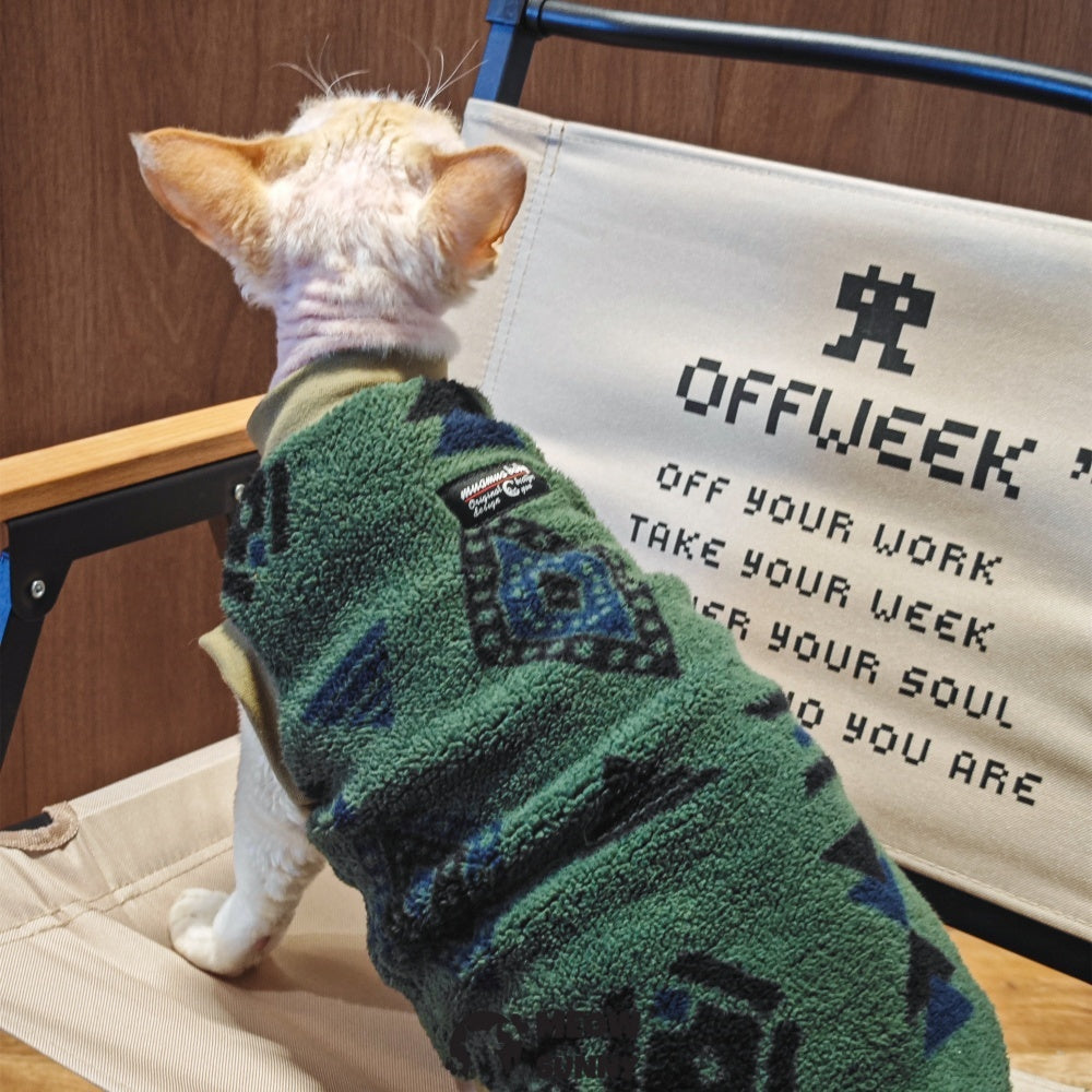 Sphynx Cat Clothes Hairless Cat Vest Elastic Cat Sweater Outfit